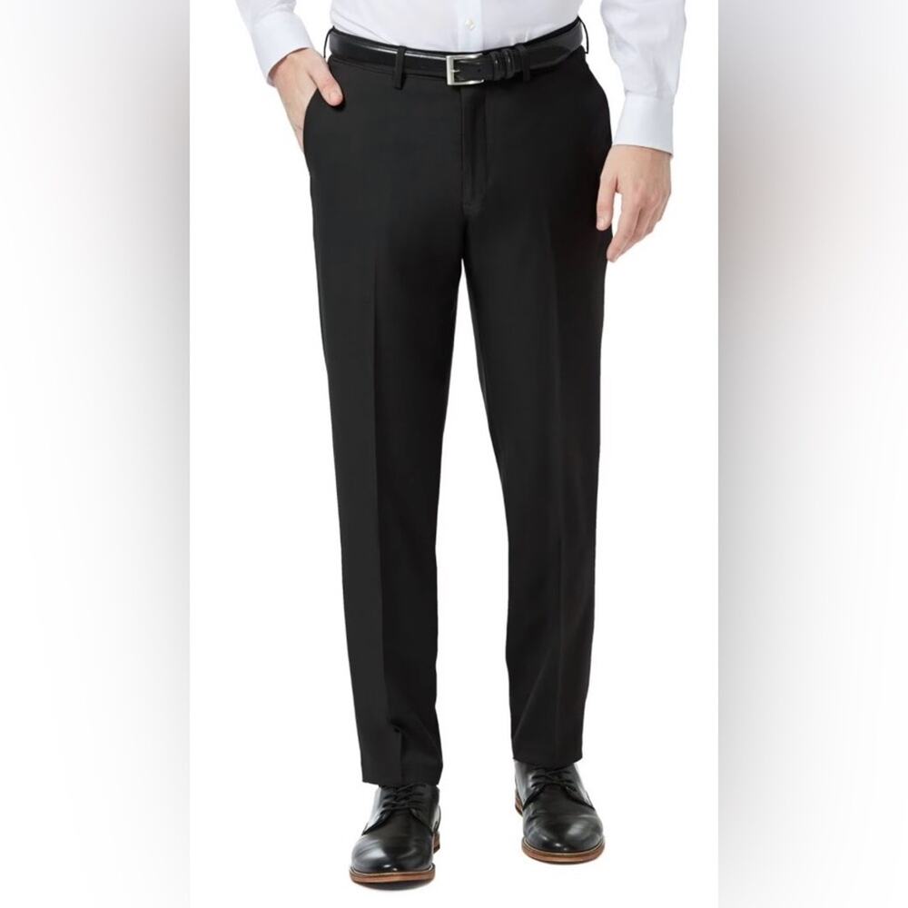 NWT Haggar Men's Comfort Performance Straight Fit Dress Pant 40x30